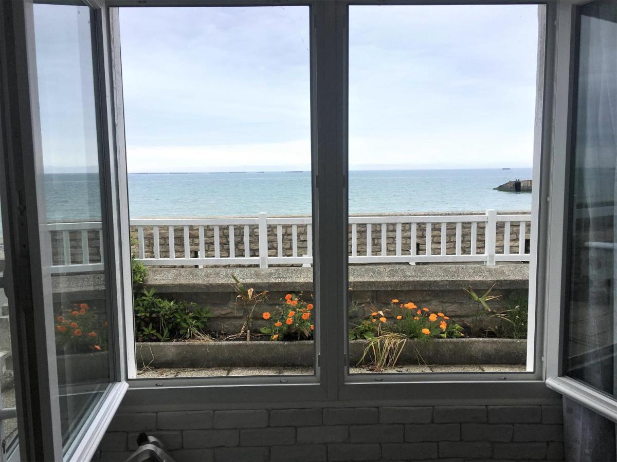 Appartement En Front De Mer Avec Terrasse Et Vue Mer Arromanches-les-Bains Ngoại thất bức ảnh
