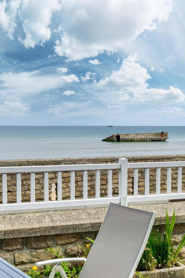 Appartement En Front De Mer Avec Terrasse Et Vue Mer Arromanches-les-Bains Ngoại thất bức ảnh