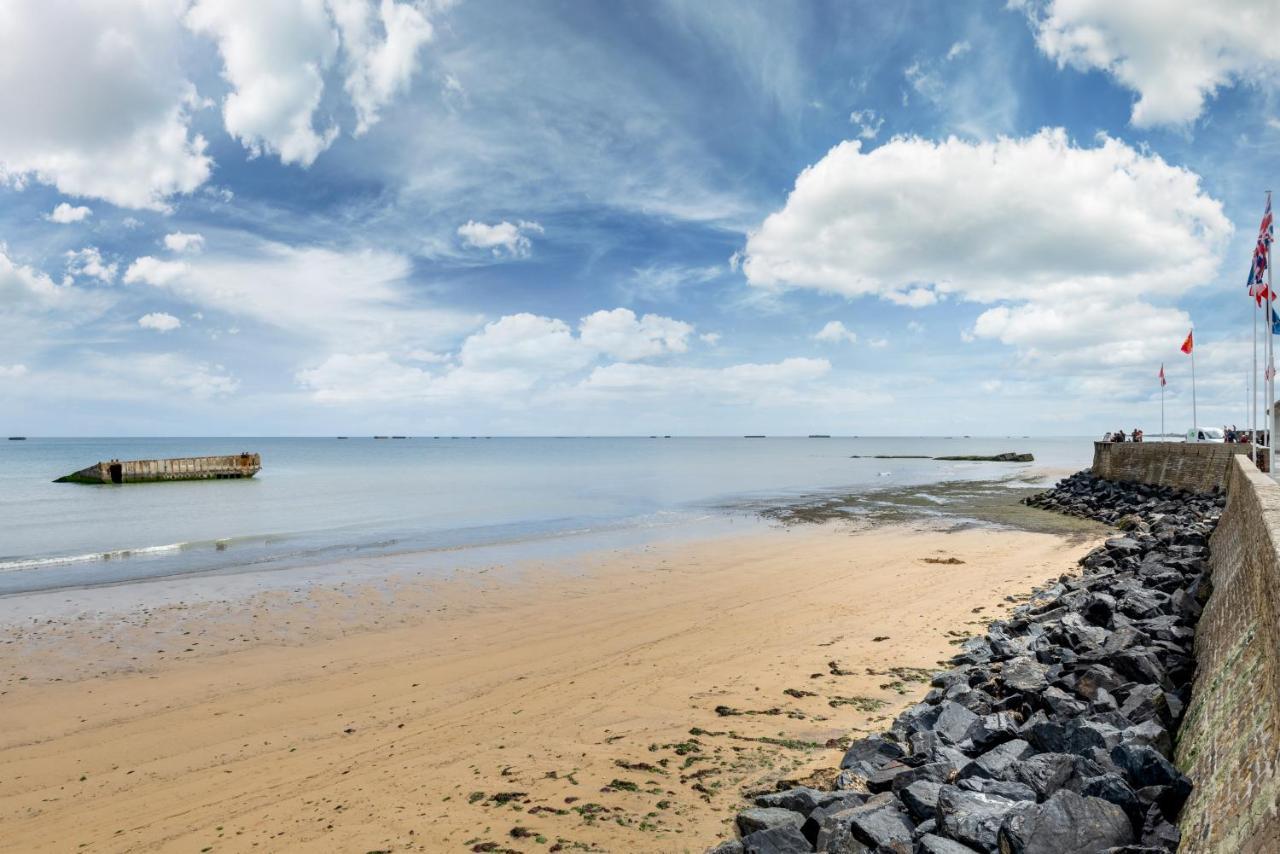 Appartement En Front De Mer Avec Terrasse Et Vue Mer Arromanches-les-Bains Ngoại thất bức ảnh